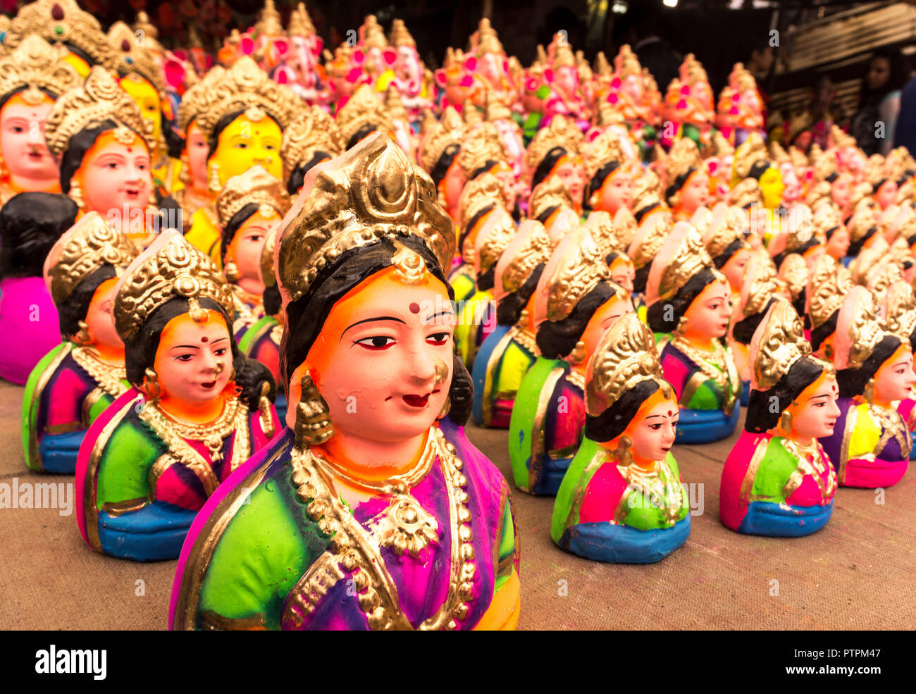 Pottery town India during Ganesh Chaturthi Stock Photo - Alamy
