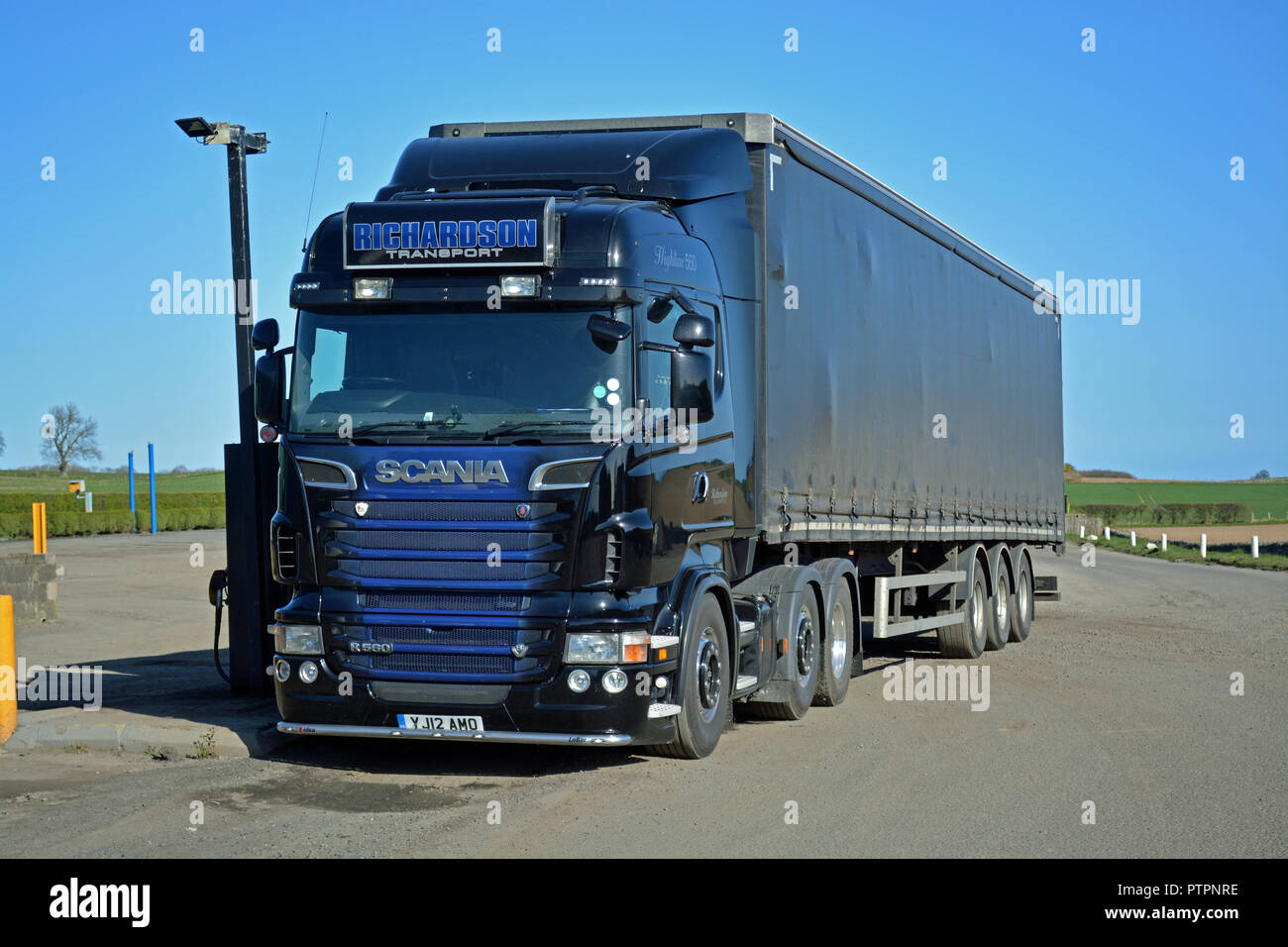 Scania R560 truck Stock Photo