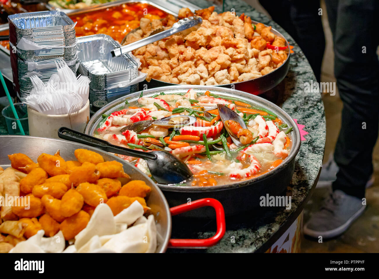 Chinese food stall camden market london hires stock photography and
