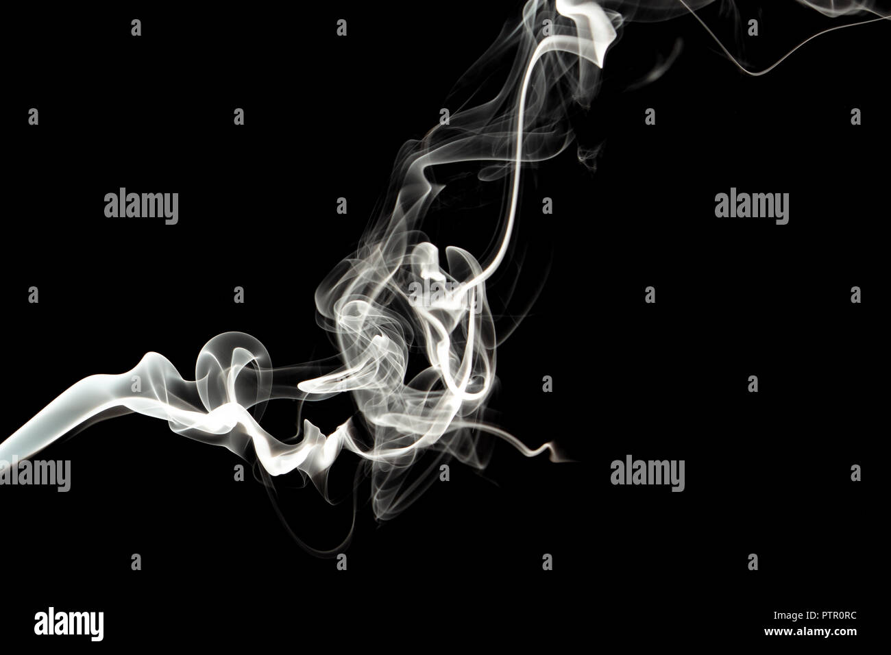 Smoke, Rauch, Qualm Stock Photo