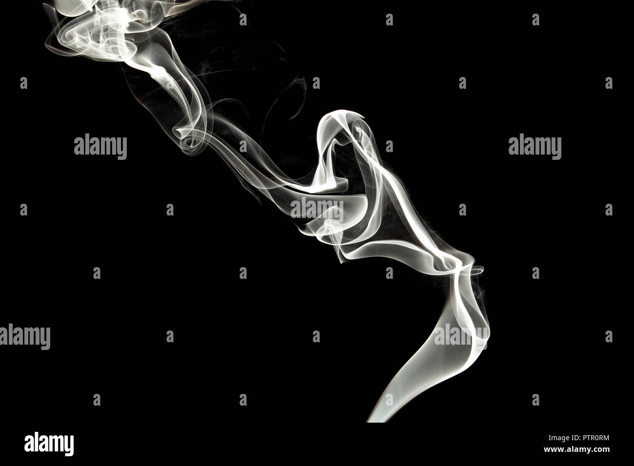 Smoke, Rauch, Qualm Stock Photo