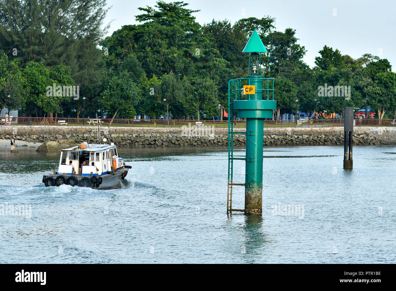 Changi Point Ferry Terminal Stock Photo Alamy
