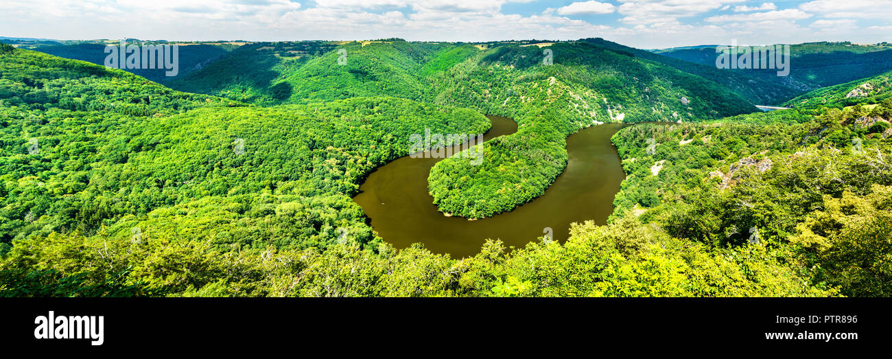 Meander river aerial hires stock photography and images Alamy