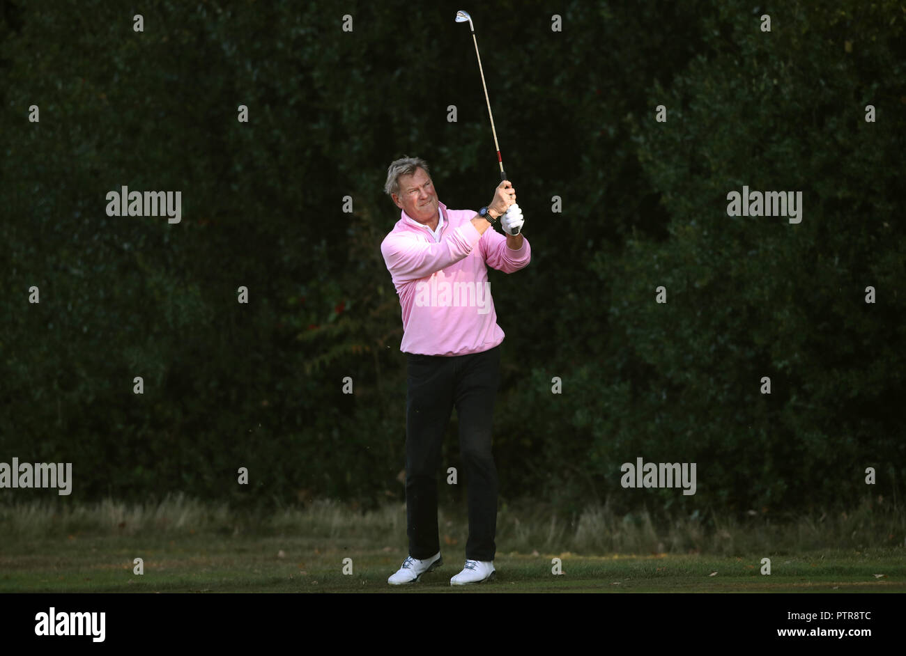 Glenn Hoddle during the British Masters ProAm at Walton Heath Golf
