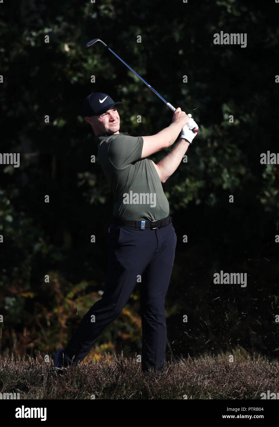 Oliver Fisher during the British Masters ProAm at Walton Heath Golf