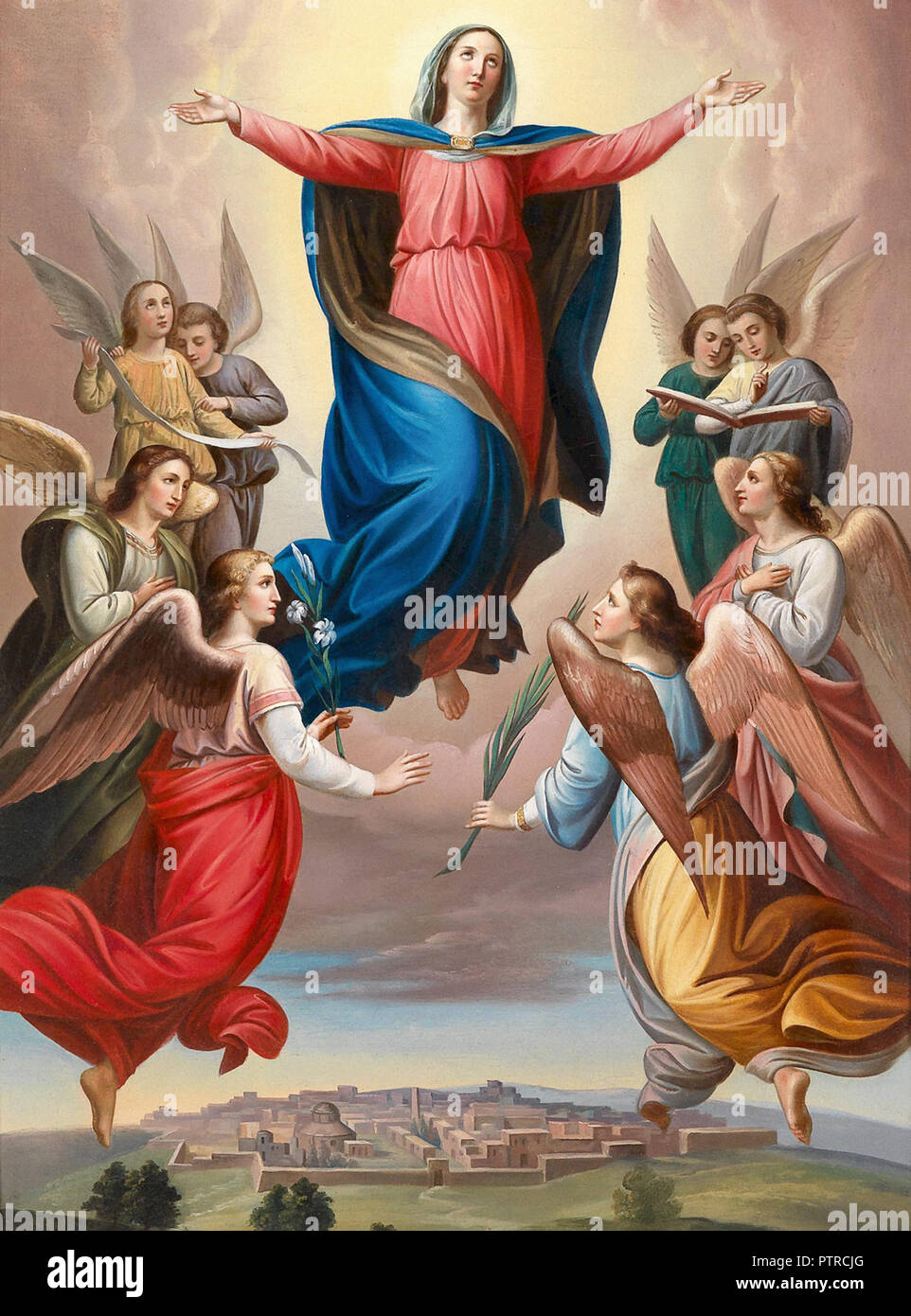 Blaas Carl Von Maria S Ascension Into Heaven Stock Photo Alamy Blaas Carl Von Maria S Ascension Into Heaven Stock Photo Alamy