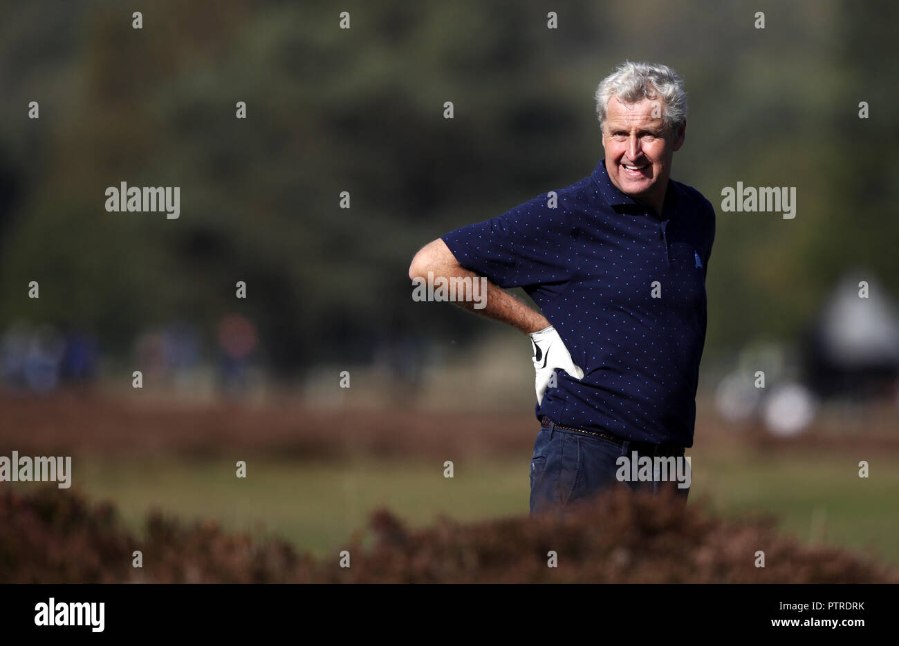 Mark Austin during the British Masters ProAm at Walton Heath Golf Club