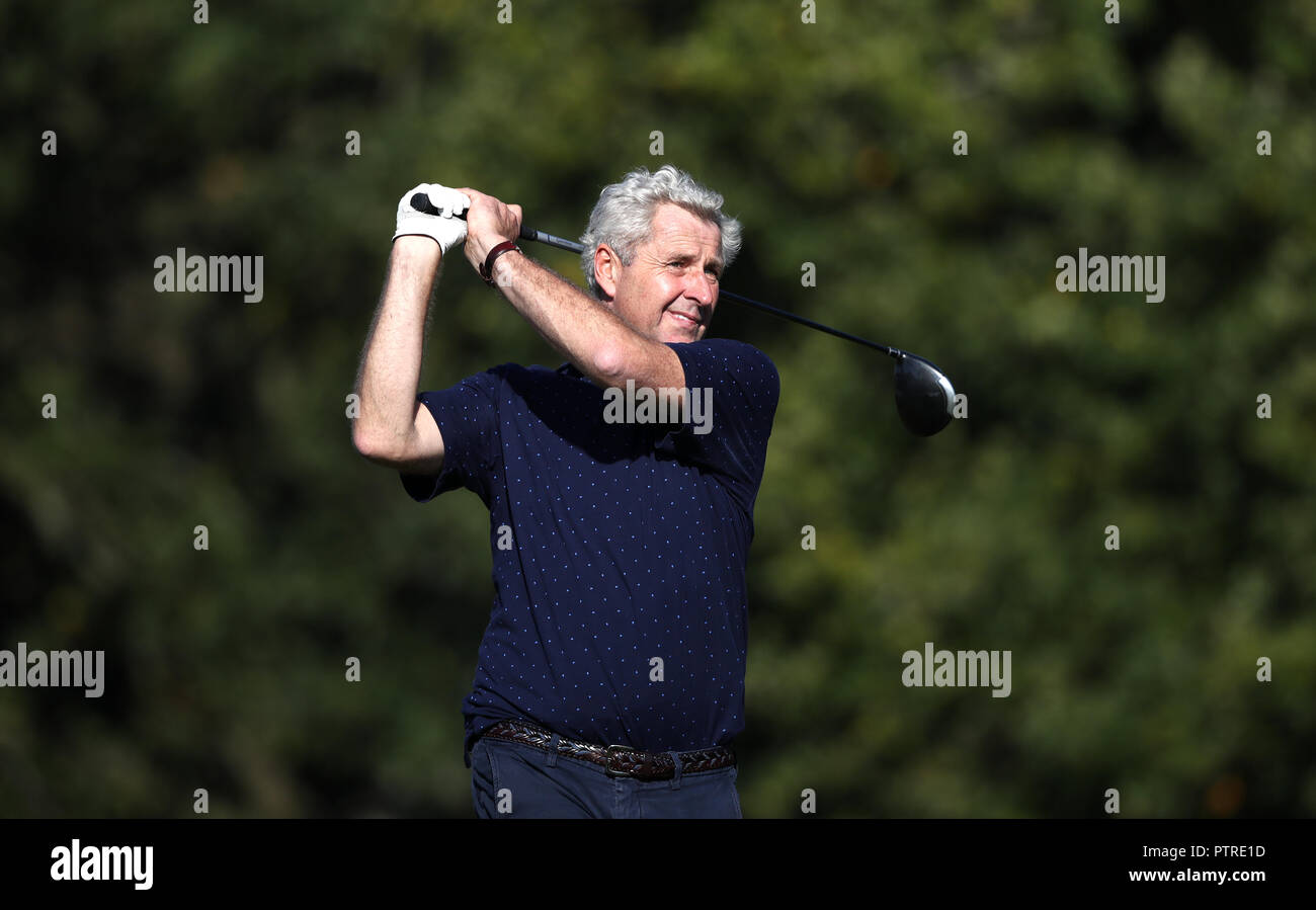 Mark Austin during the British Masters ProAm at Walton Heath Golf Club