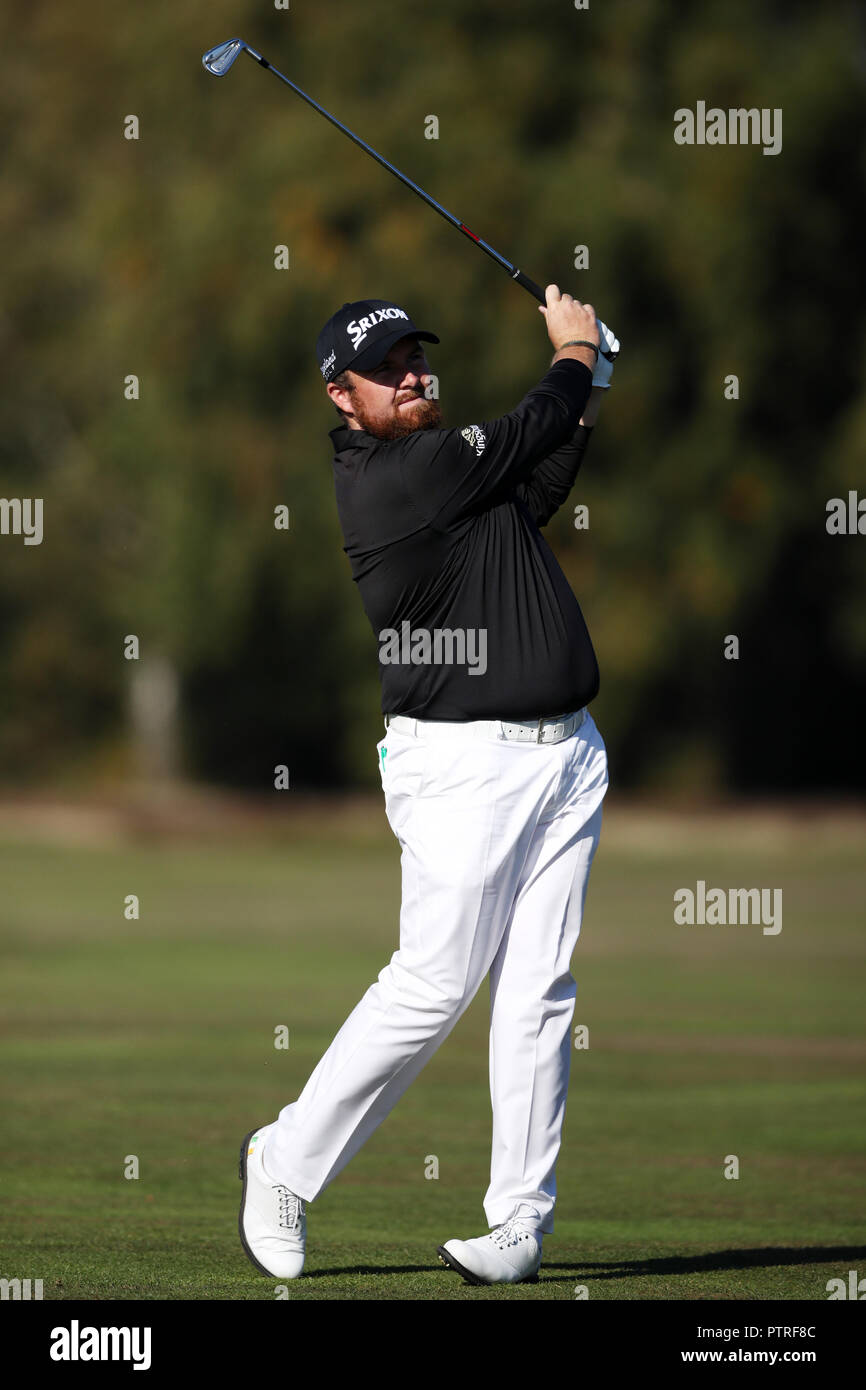 Shane Lowry during the British Masters ProAm at Walton Heath Golf Club
