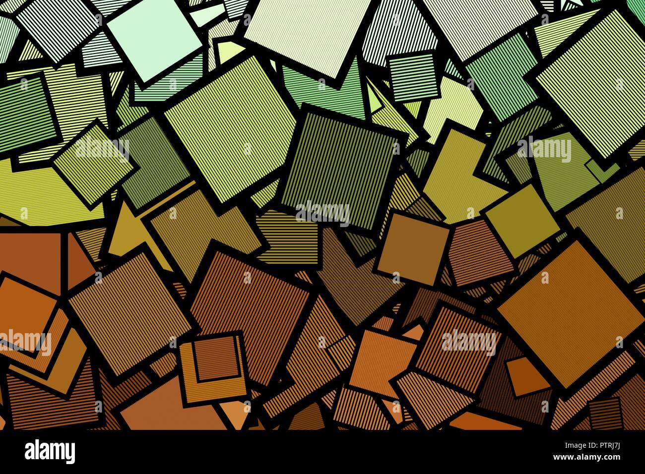Background or backdrop, square with lines colorful shapes, good for ...