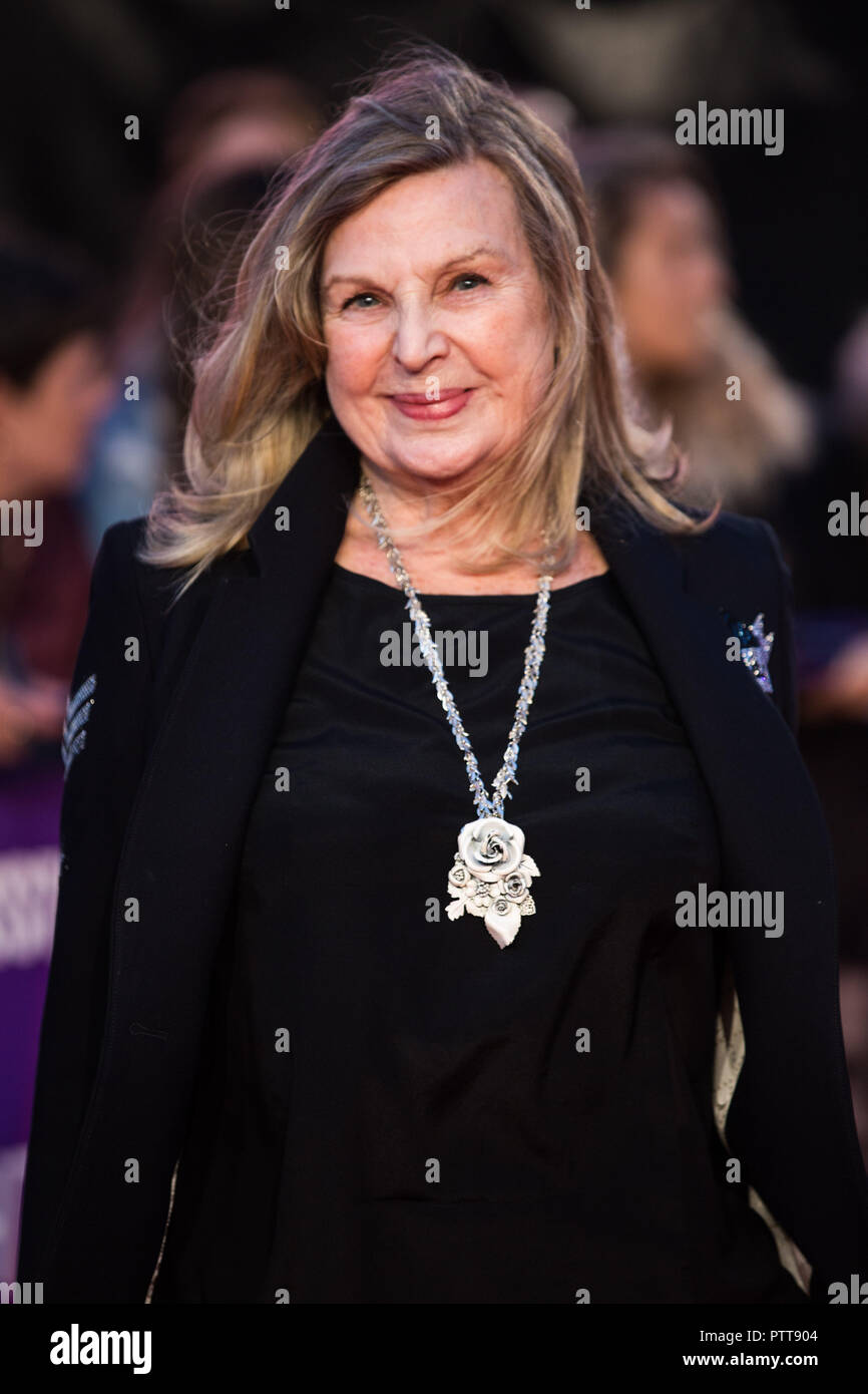 London, UK. 10th Oct 2018. Ann Mitchell at Widows Premiere and opening night of the 62nd BFI London Film Festival 2018 on Wednesday 10th October, 2018 at Cineworld, Leicester Square, London, ENGLAND. Credit: Tom Rose/Alamy Live News Stock Photo