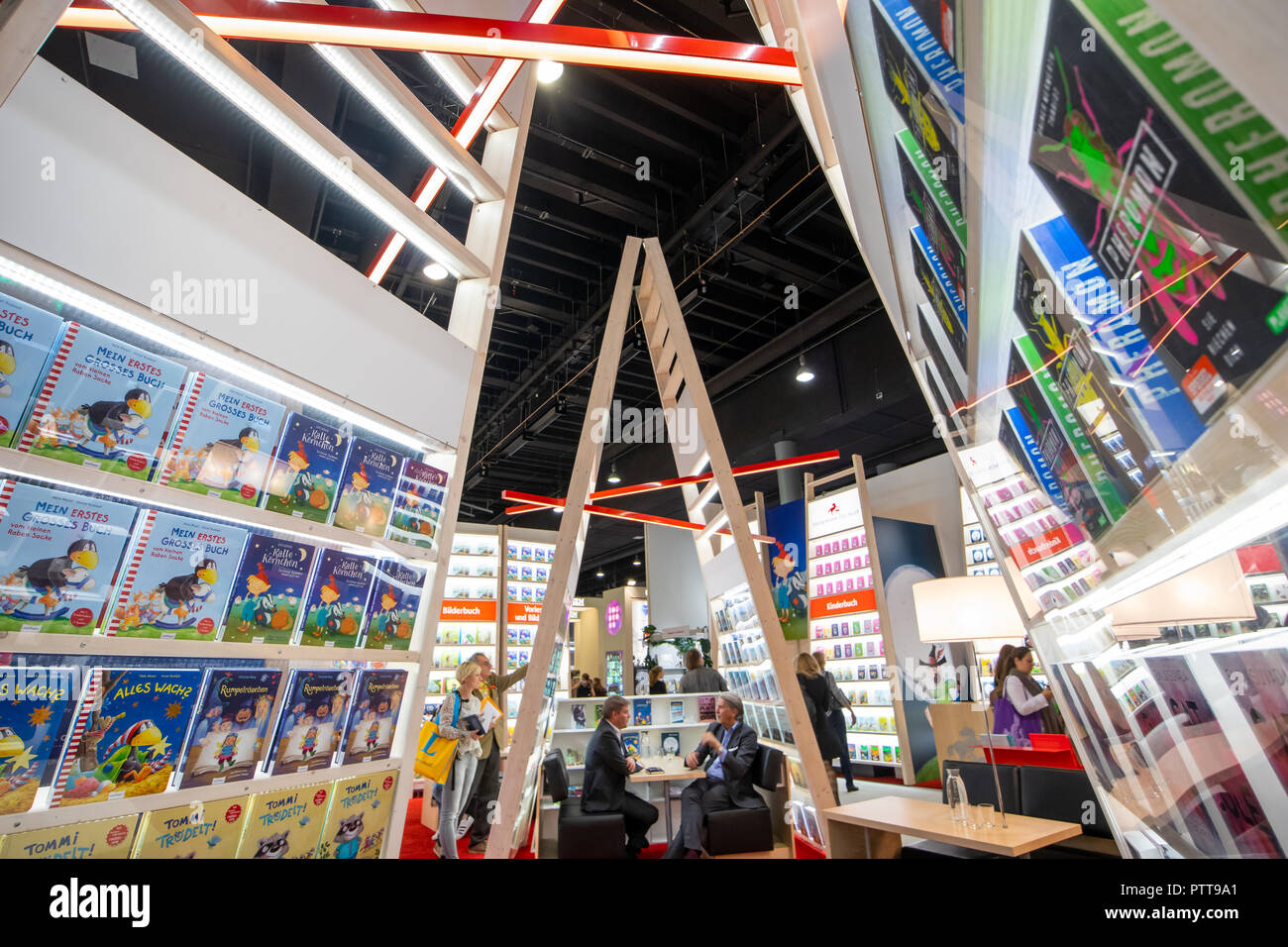 Frankfurt, Germany. 10th Oct, 2018. Frankfurt Book Fair, Frankfurter