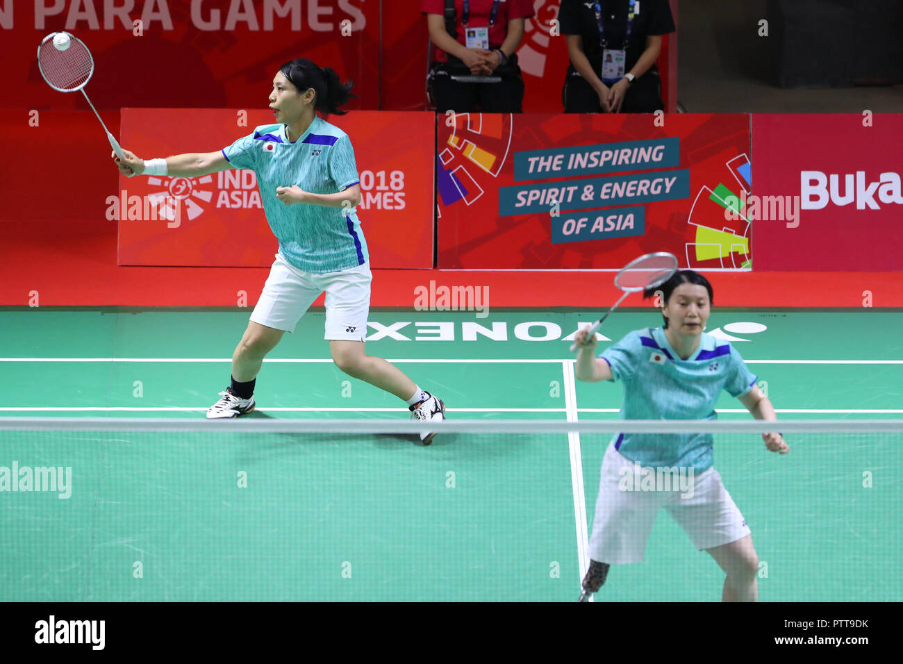 OCTOBER 10, 2018 - Badminton : Men'sat GBK Istora during the 3rd Asian Para  Games in Jakarta, Indonesia. Credit: Yohei Osada/AFLO SPORT/Alamy Live News  Stock Photo - Alamy