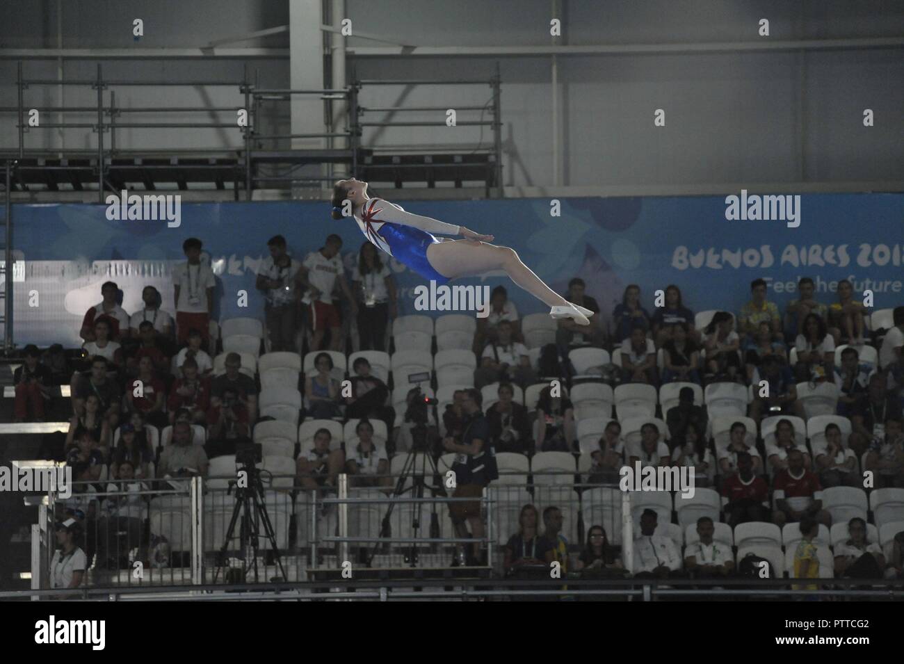 October 8 2018 Buenos Aires Buenos Aires Argentina Jessica Clarke Of Great Britain Competes During The