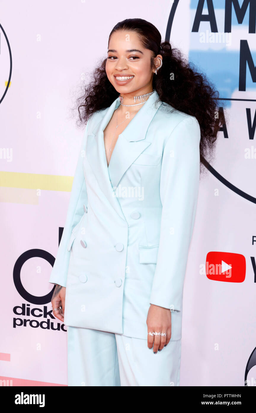 Ella Mai attending the 46th Annual American Music Awards at