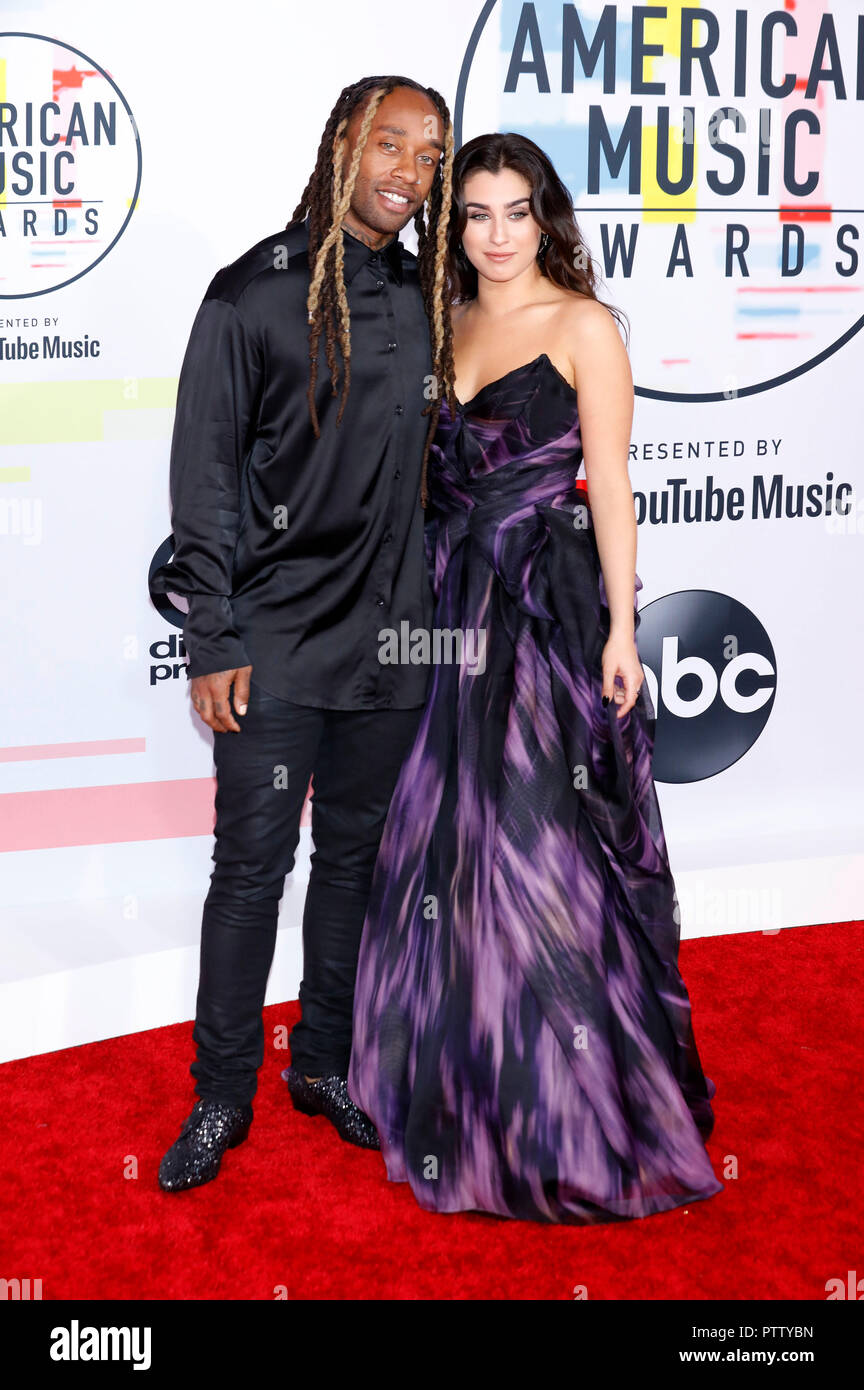 Ty Dolla Sign and Lauren Jauregui attending the 46th Annual American