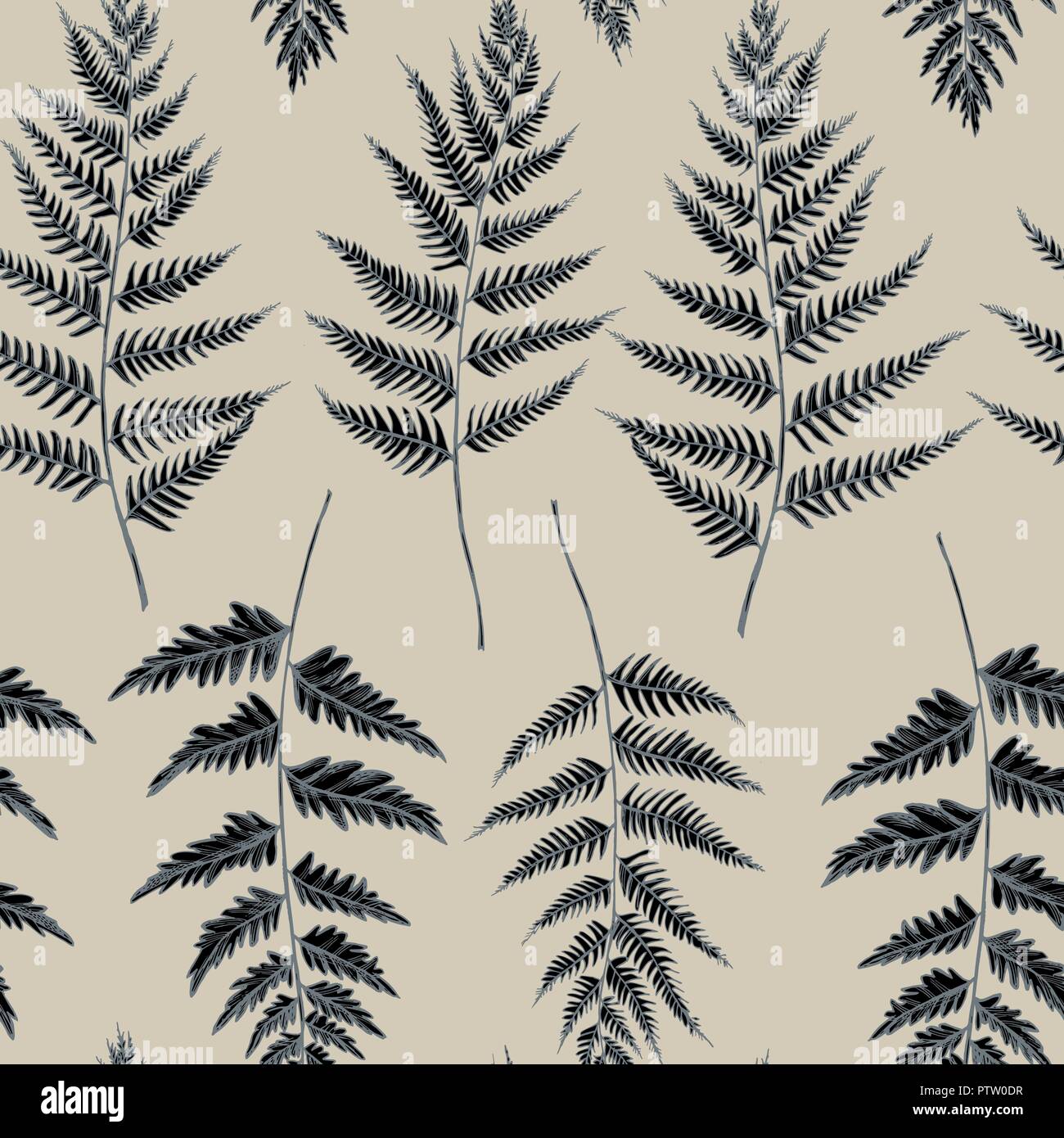 Fern tree Stock Vector Images - Alamy