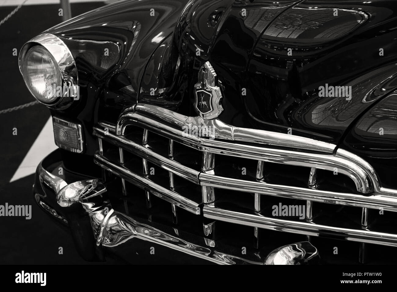 Photo GAZ12 ZIM, USSR, year 1951, Classic Cars Stock Photo Alamy