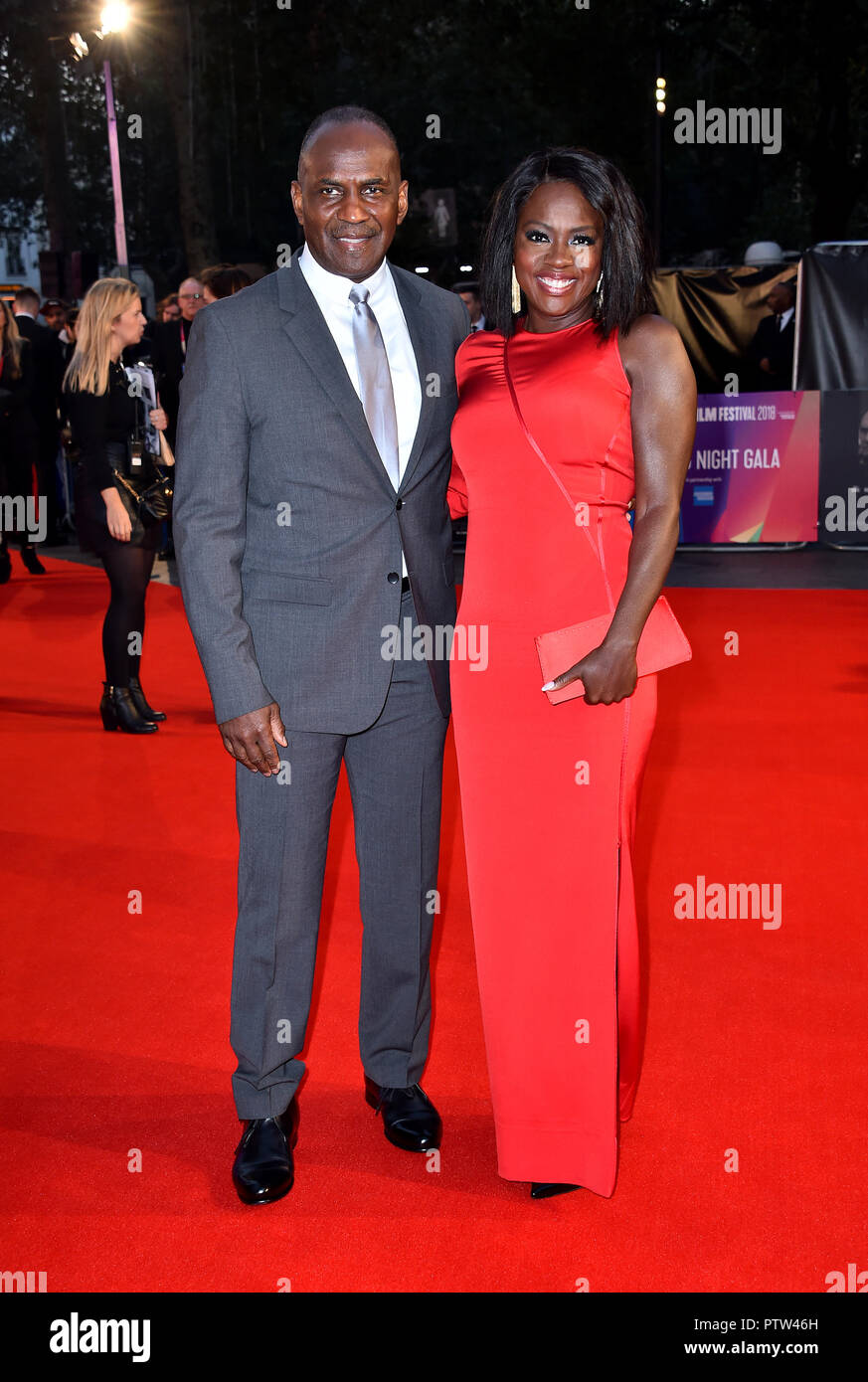 Viola davis and her husband hi-res stock photography and images