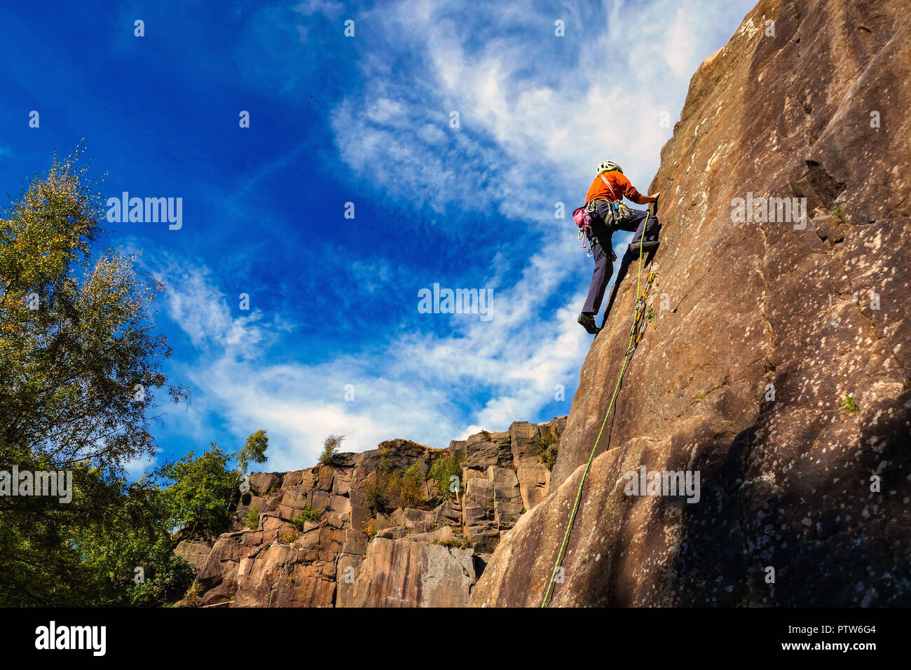 Rock climber, rock climbing, Lawrencefield, Quarry, Surprise View, Peak