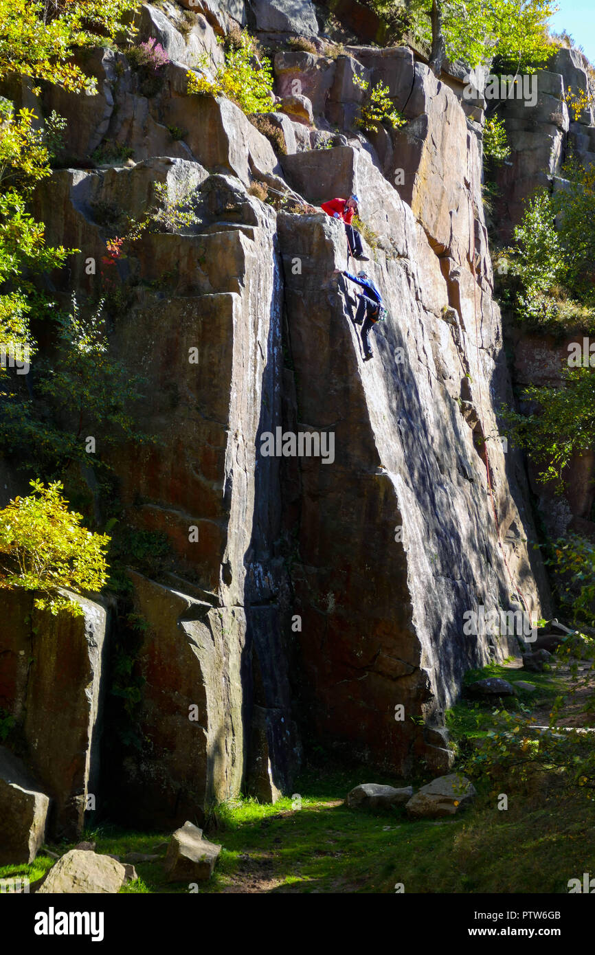 Rock climber, rock climbing, Lawrencefield, Quarry, Surprise View, Peak