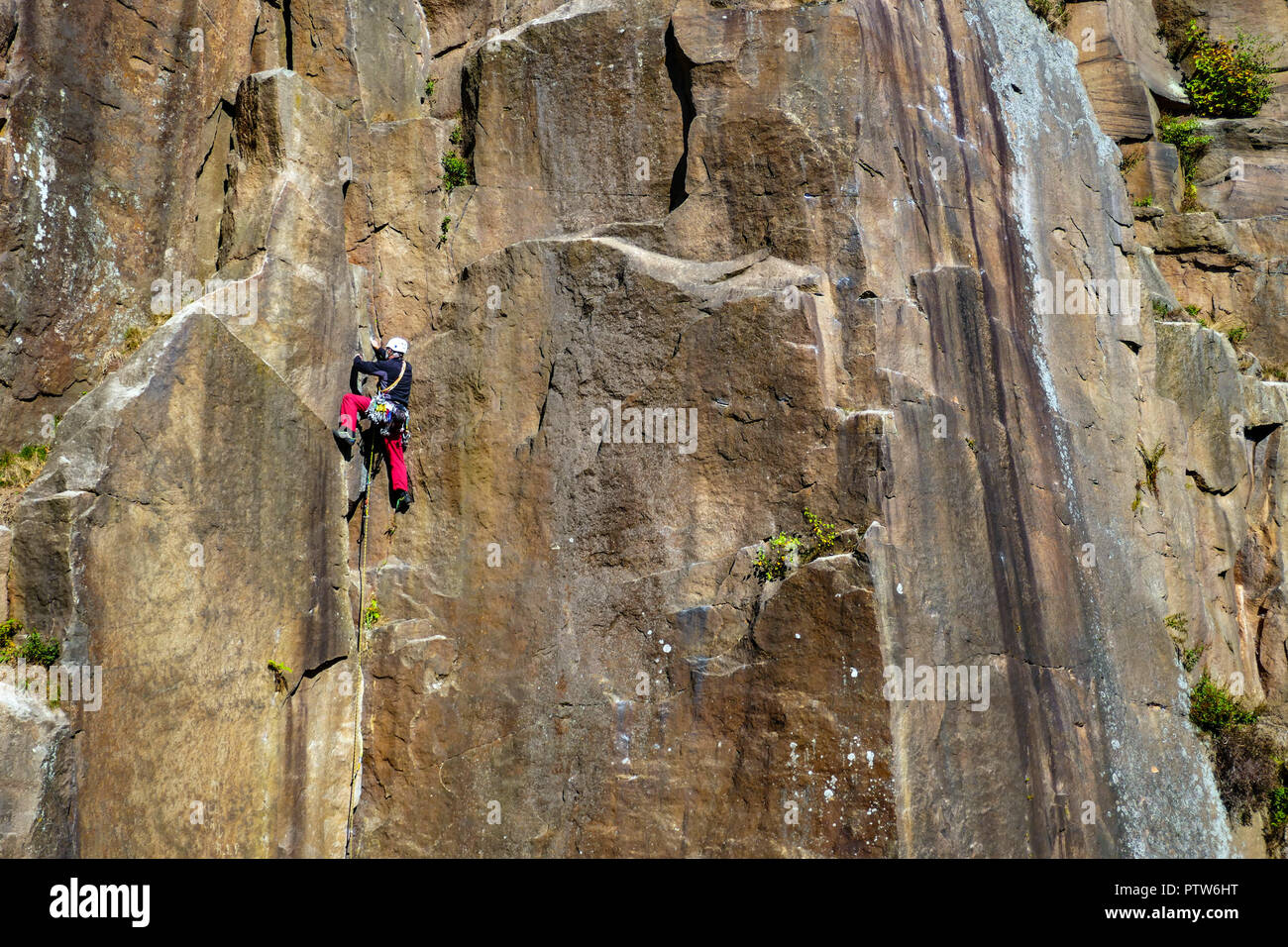 Rock climber, rock climbing, Lawrencefield, Quarry, Surprise View, Peak