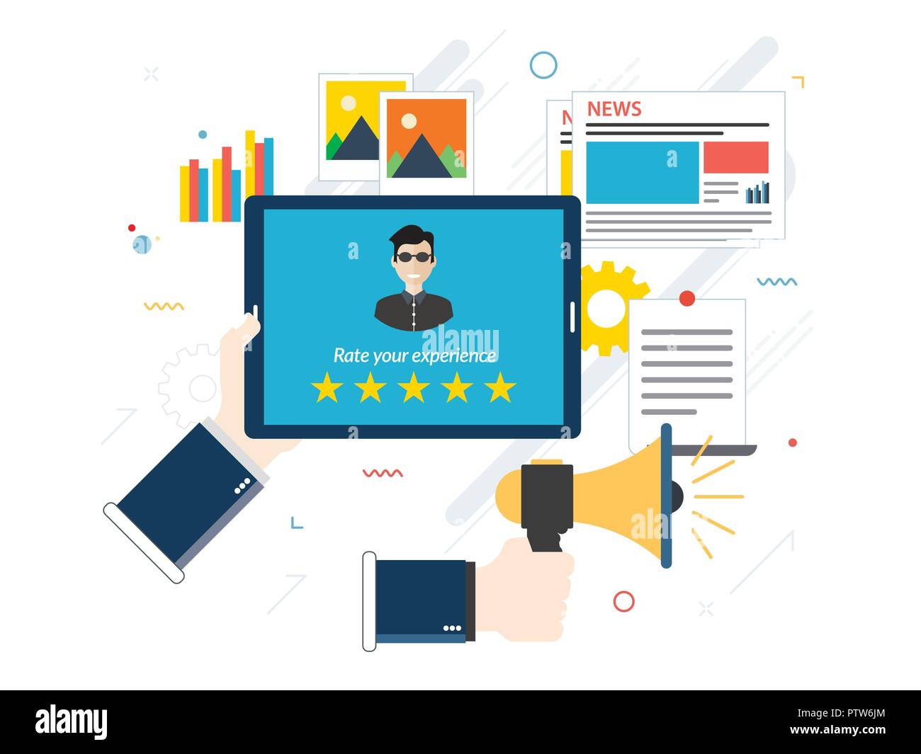 Email photos Stock Vector Images Alamy