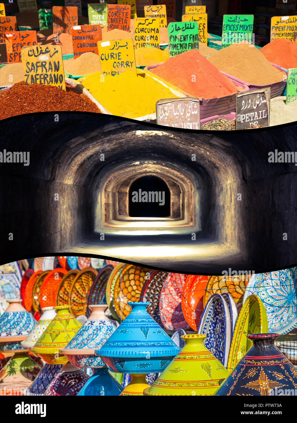 World tour collage hi-res stock photography and images - Alamy