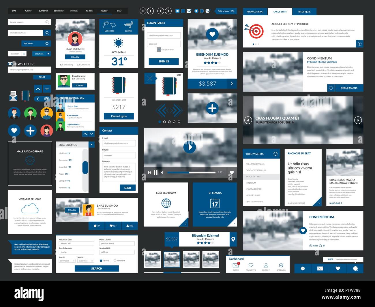 Clean User Interface