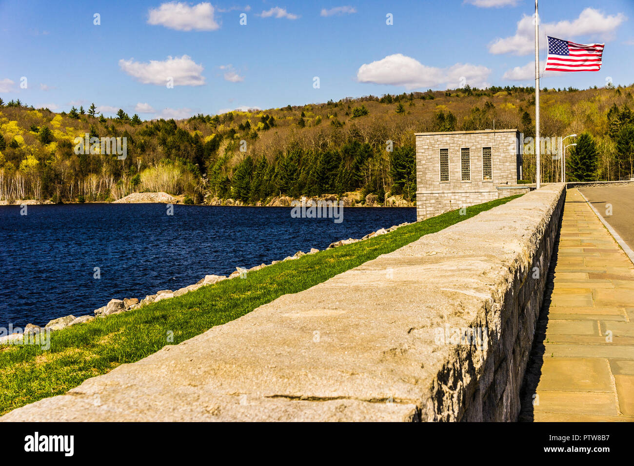 Hogback Dam Hartland, Connecticut, USA Stock Photo Alamy