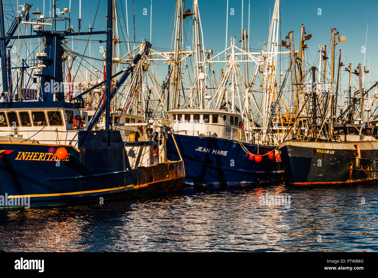 New Bedford Harbor New Bedford, Massachusetts, USA Stock Photo - Alamy