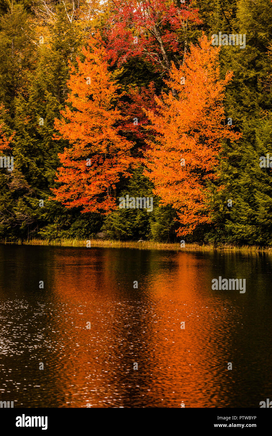 Howells Pond Hartland, Connecticut, USA Stock Photo Alamy