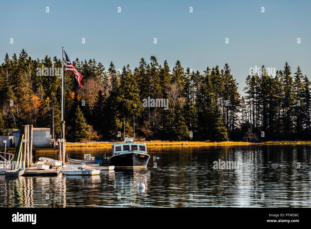 Harbor Owls Head, Maine, USA Stock Photo Alamy