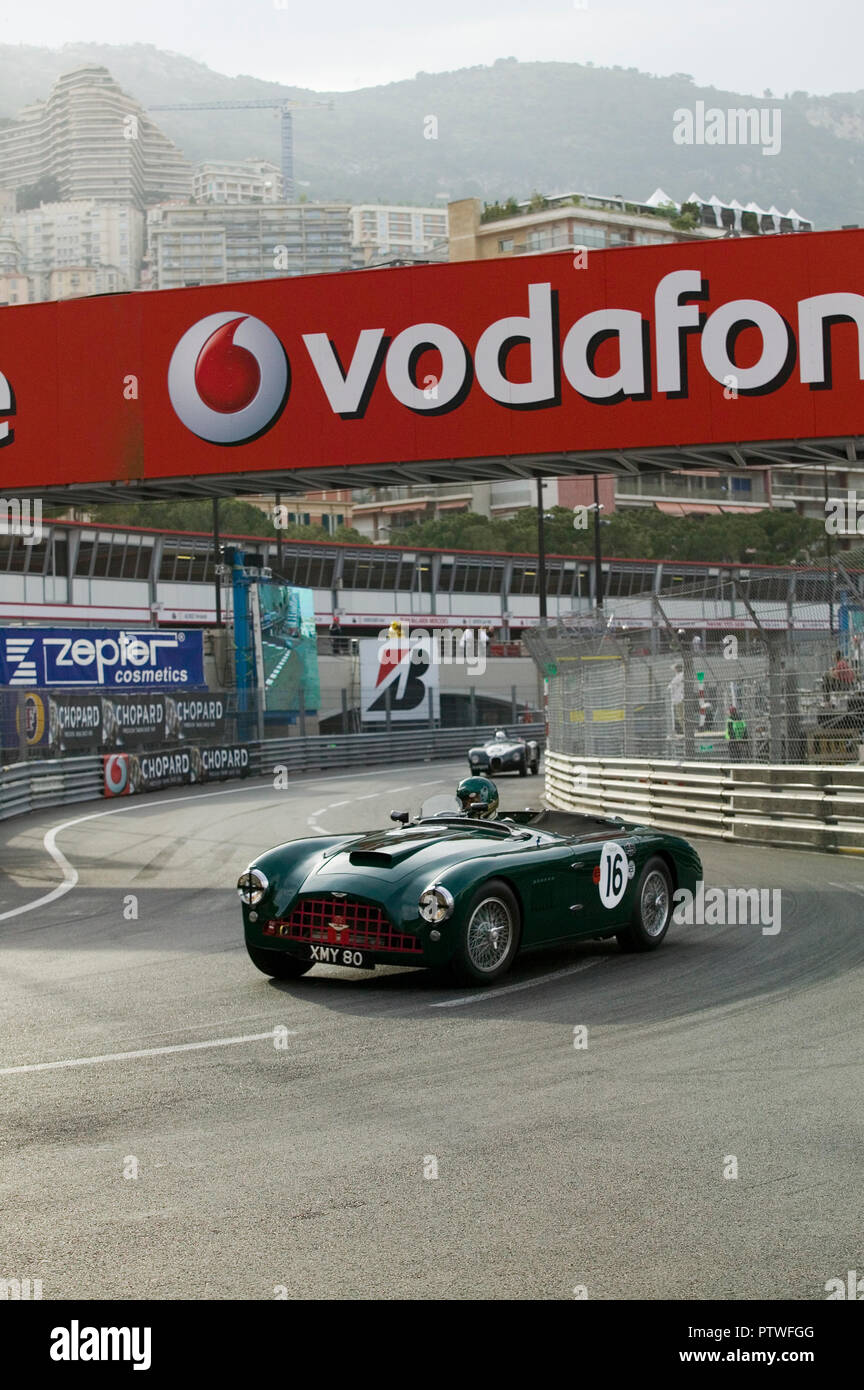 Classic racing cars at the 2006 Monaco historic races Stock Photo Alamy
