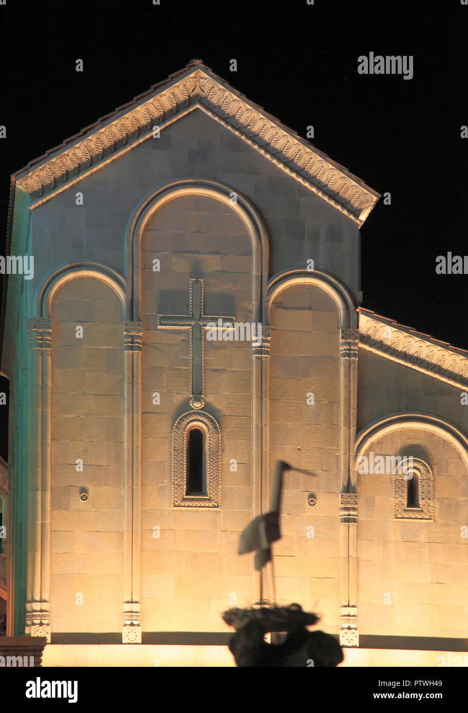 Georgia, Tbilisi, Forty Martyrs of Sebastia Monastery, Stock Photo