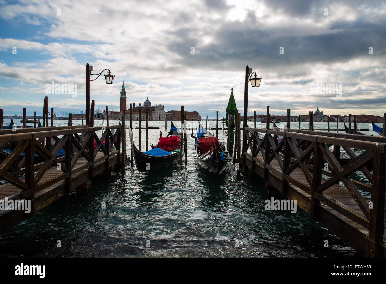 Venice Italy Photo Series Stock Photo