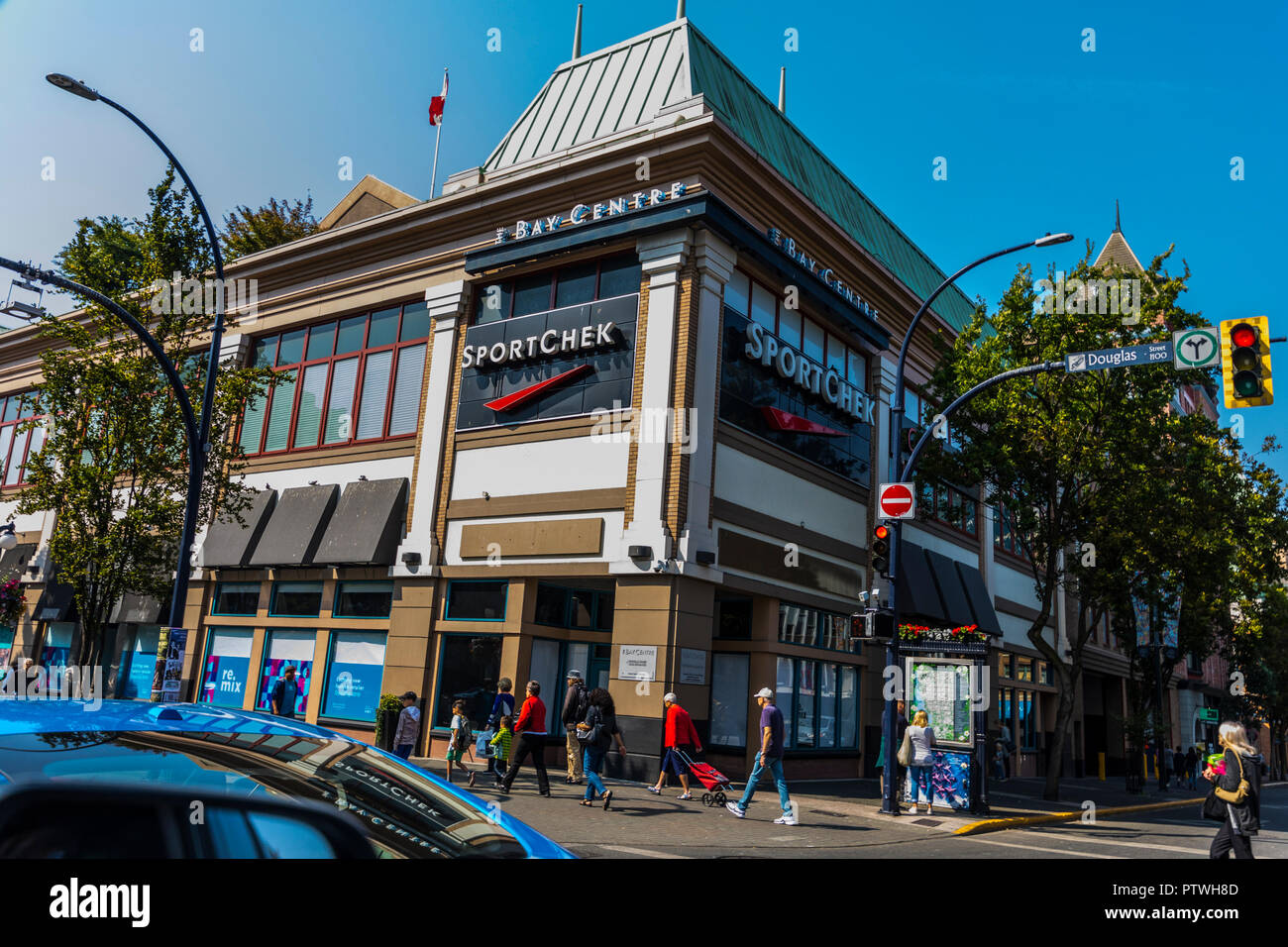 A Sport Chek store in Victoria, Vancouver Island British Columbia