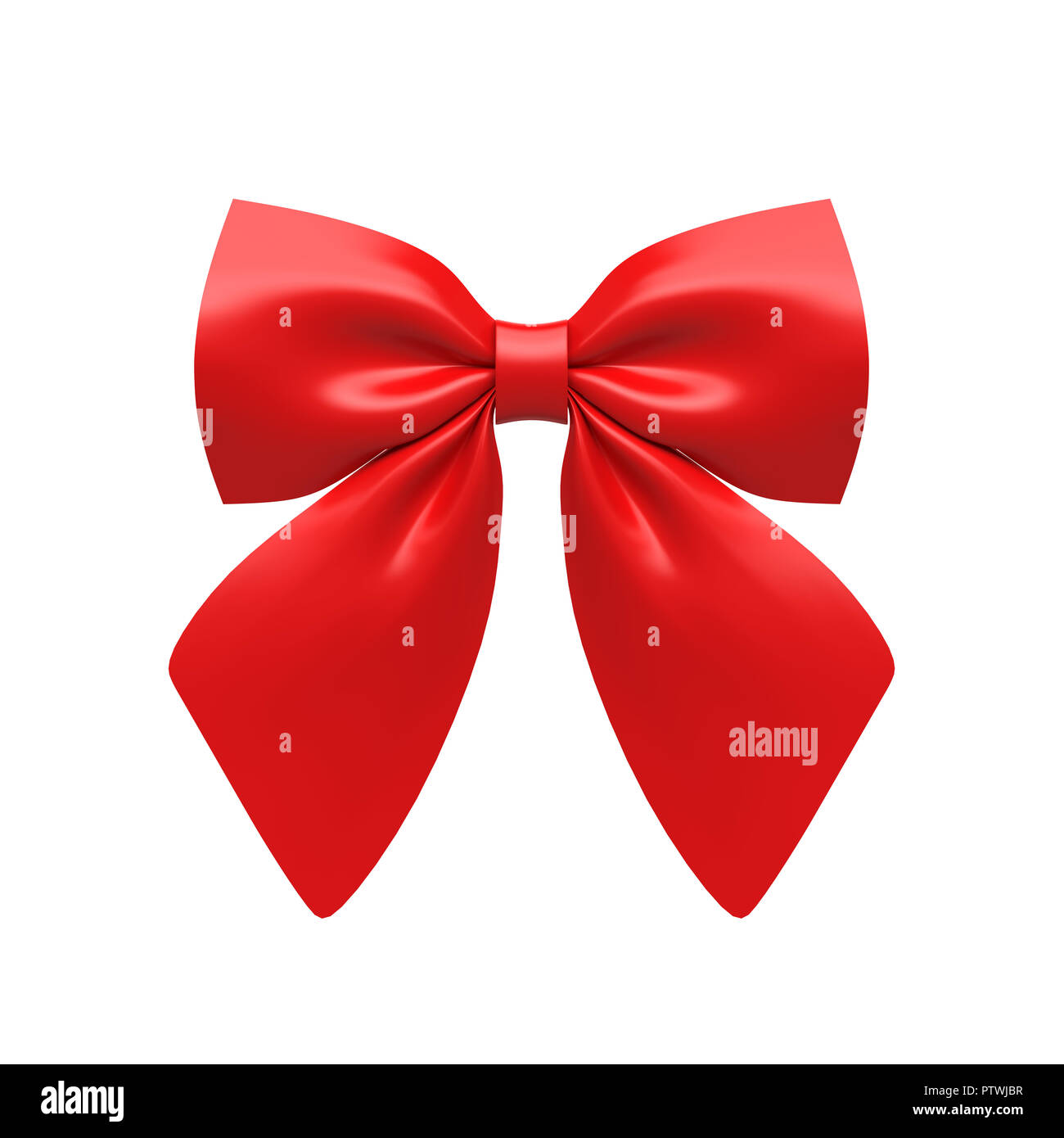 Ribbon gift bow Stock Photo - Alamy