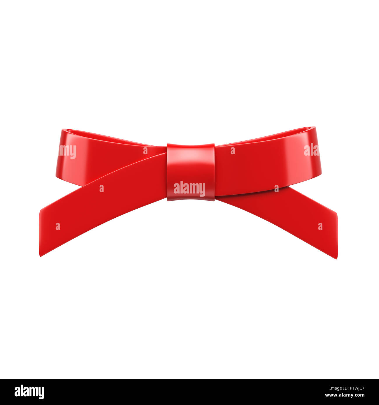 Ribbon gift bow Stock Photo - Alamy