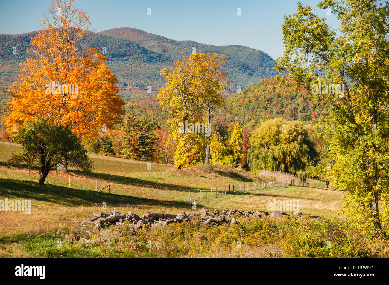 The berkshires, fall hires stock photography and images Alamy