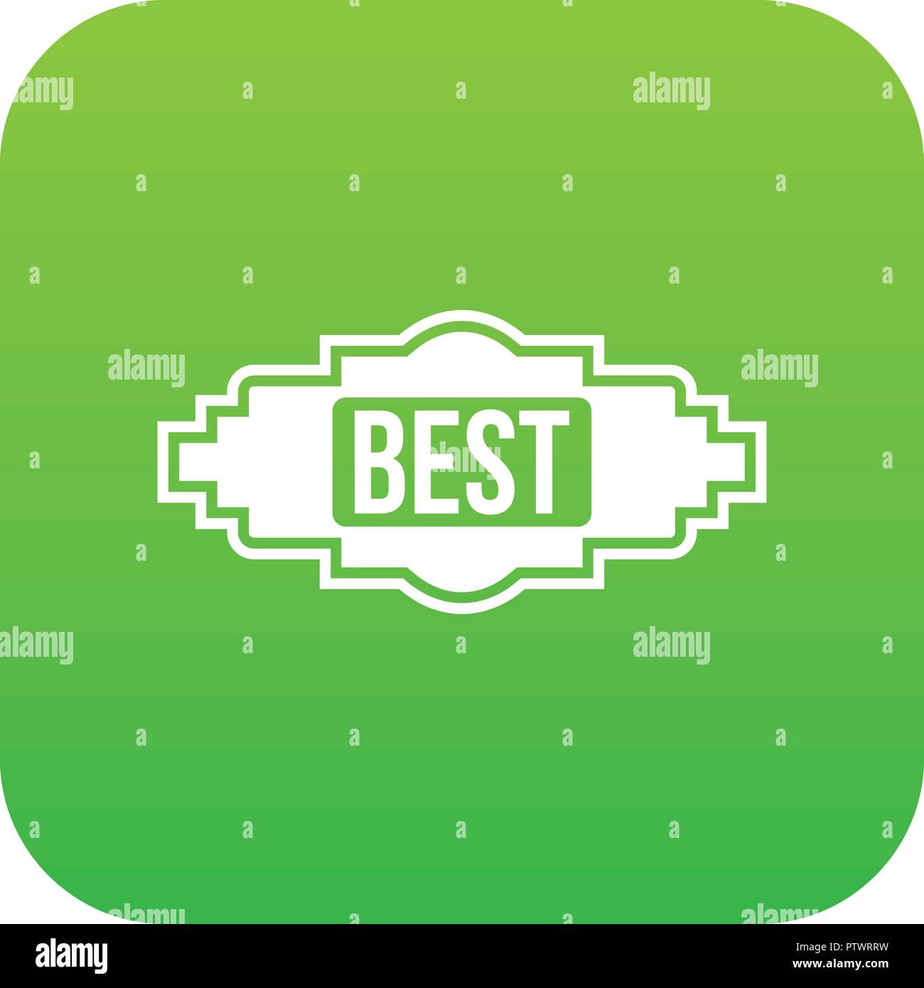 Best label icon digital green Stock Vector Image & Art - Alamy