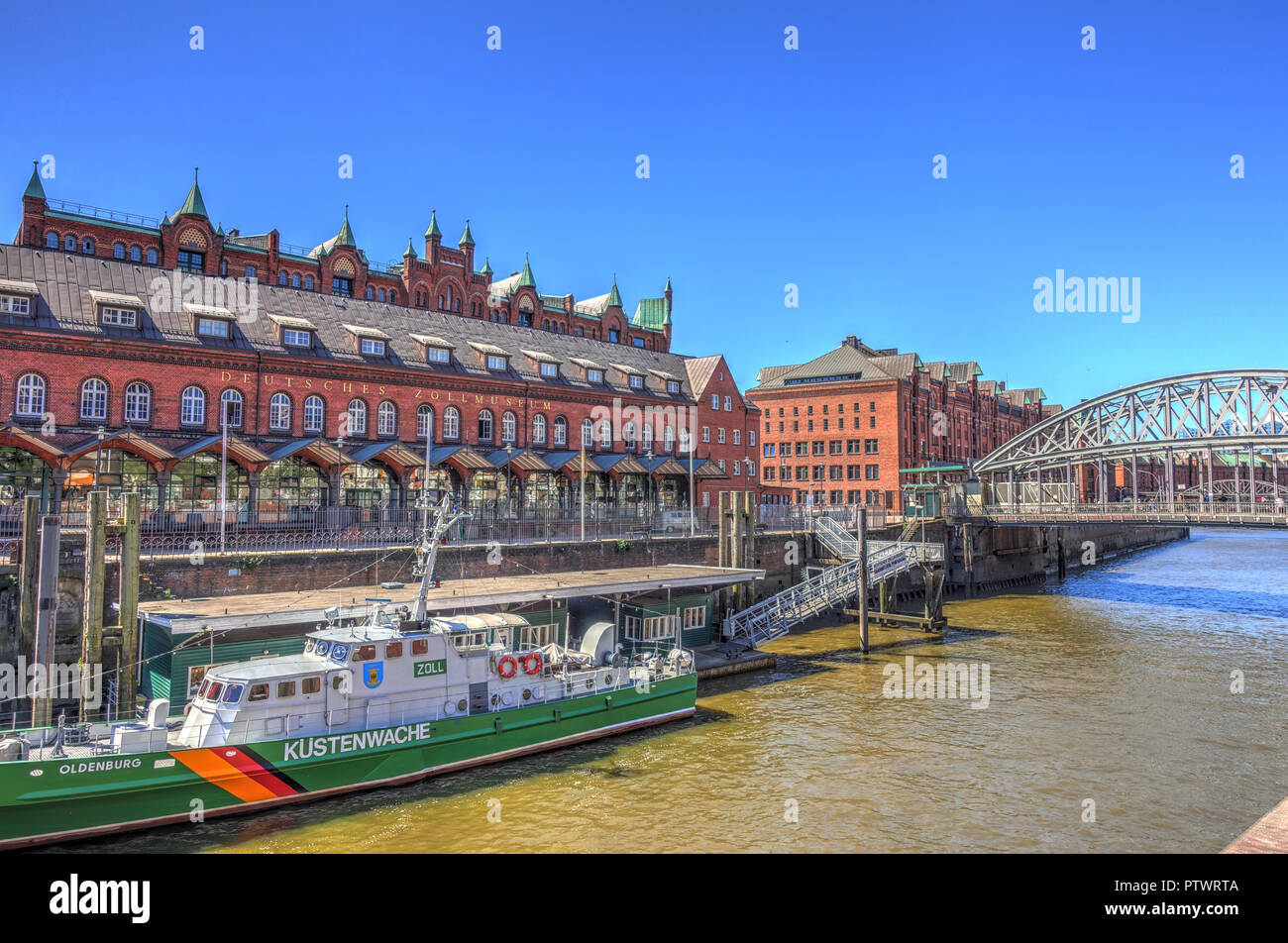 Hamburg landmarks, Germany Stock Photo Alamy