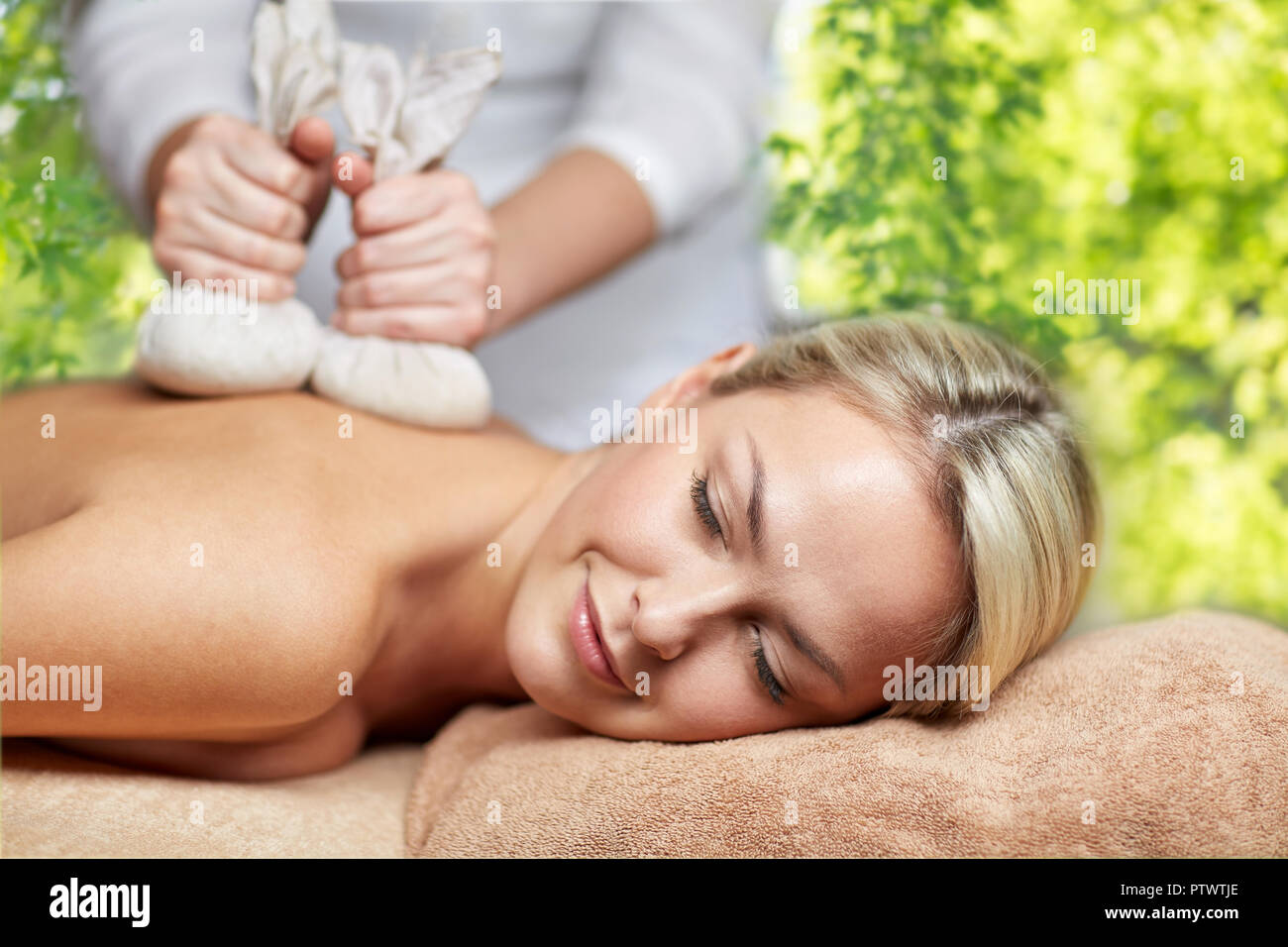 herbal bag massage