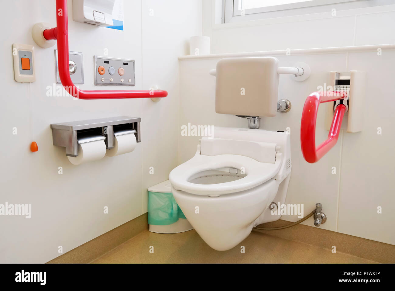 ADA Accessible Single User Toilet Room Layout And