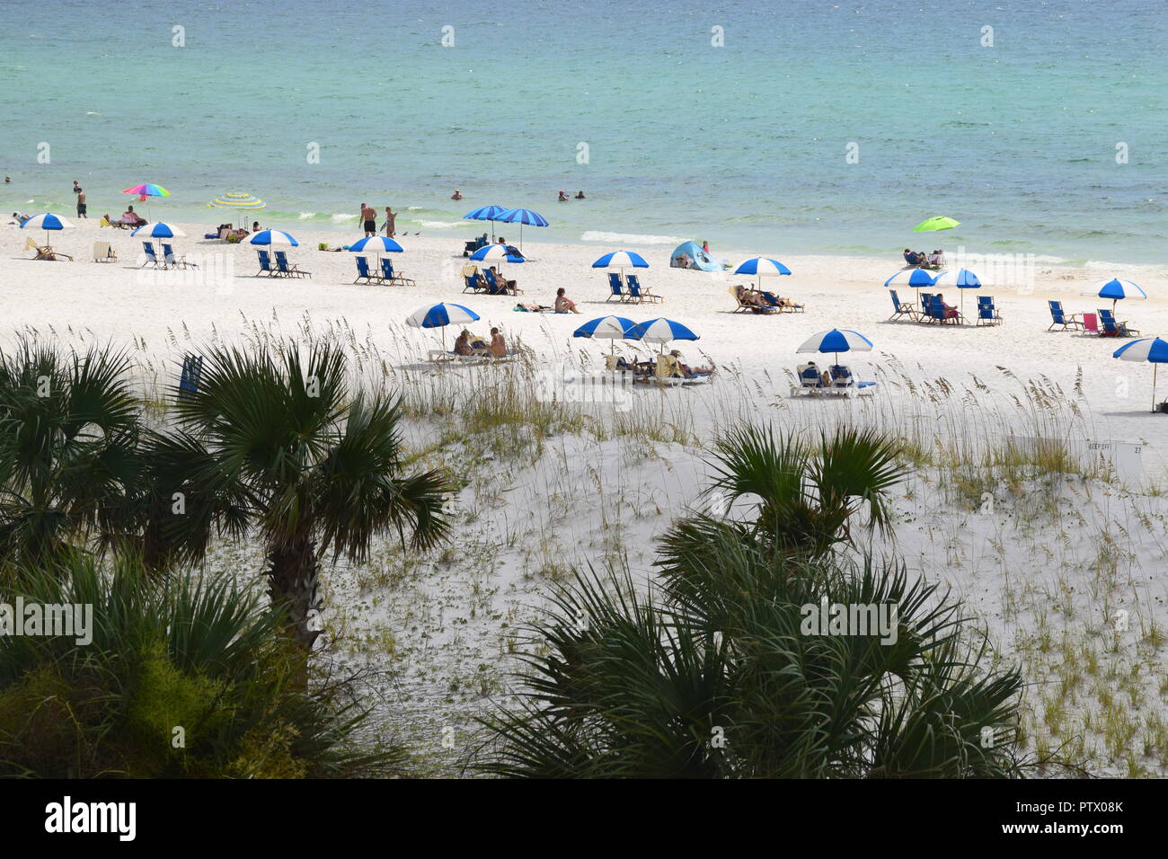 Pensacola Beach Florida in September Stock Photo