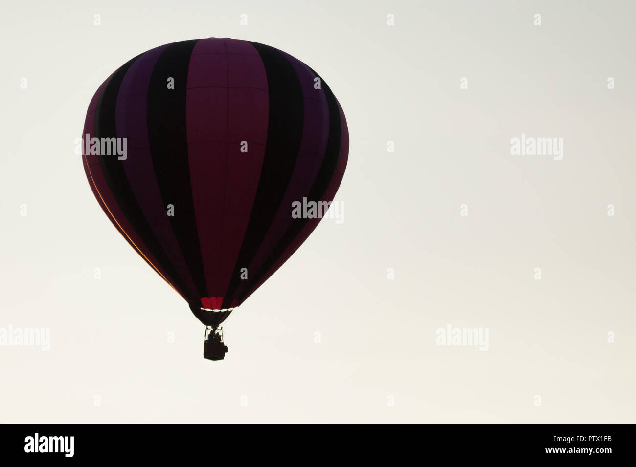 BRANCHBURG, NEW JERSEY July 28, 2018 A hot air balloon gets ready to