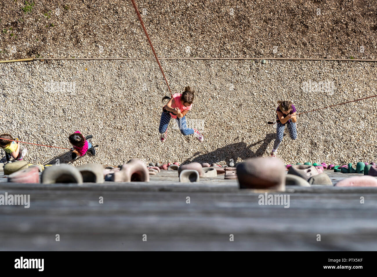 Climbing Tower. Forest of Dean Adventure, Beechenhurst, Gloucestershire