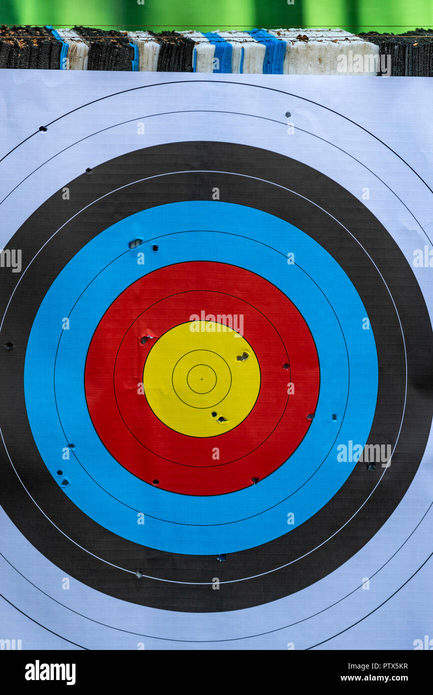 Archery activity. Forest of Dean Adventure, Beechenhurst