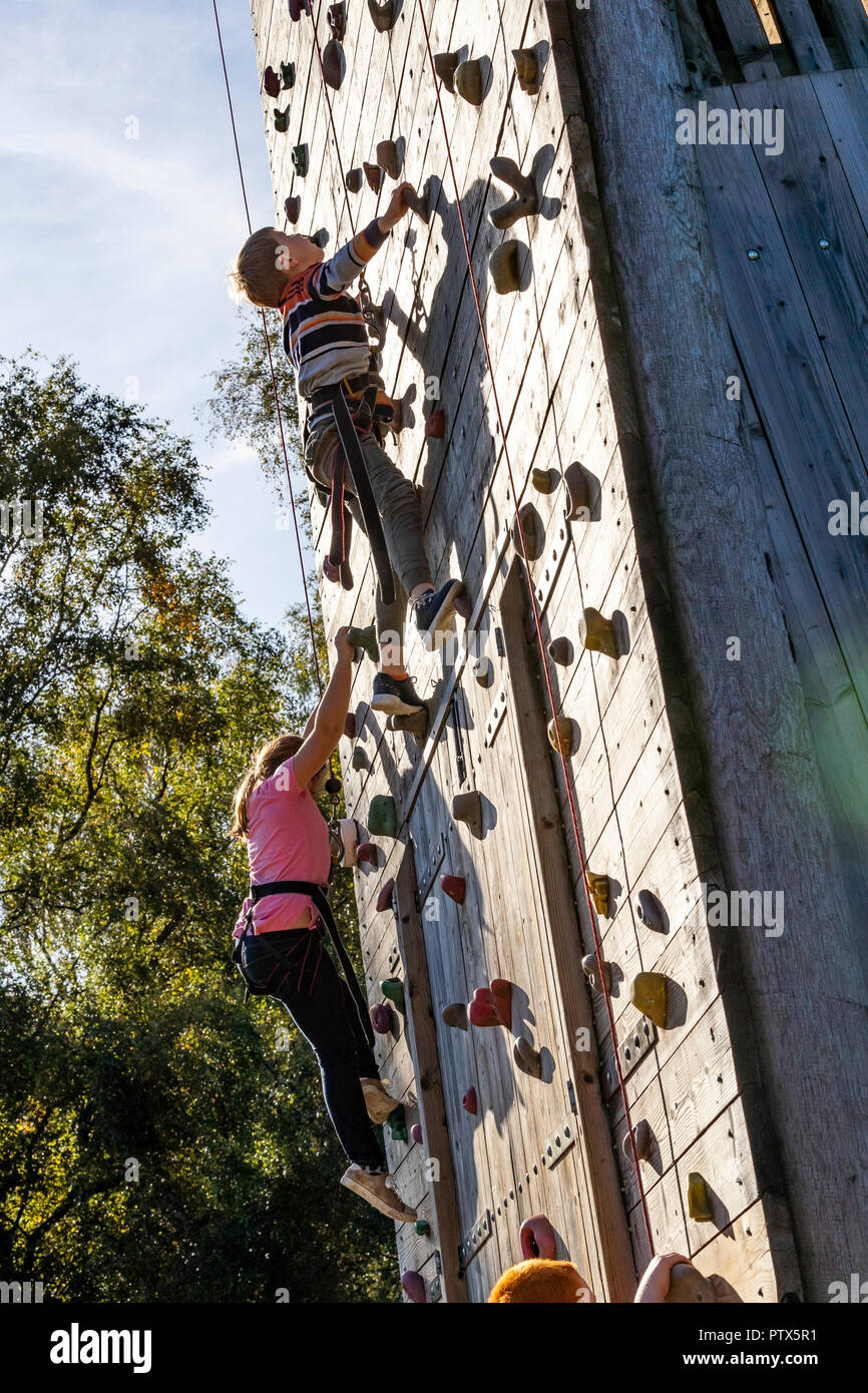 Climbing Tower. Forest of Dean Adventure, Beechenhurst, Gloucestershire