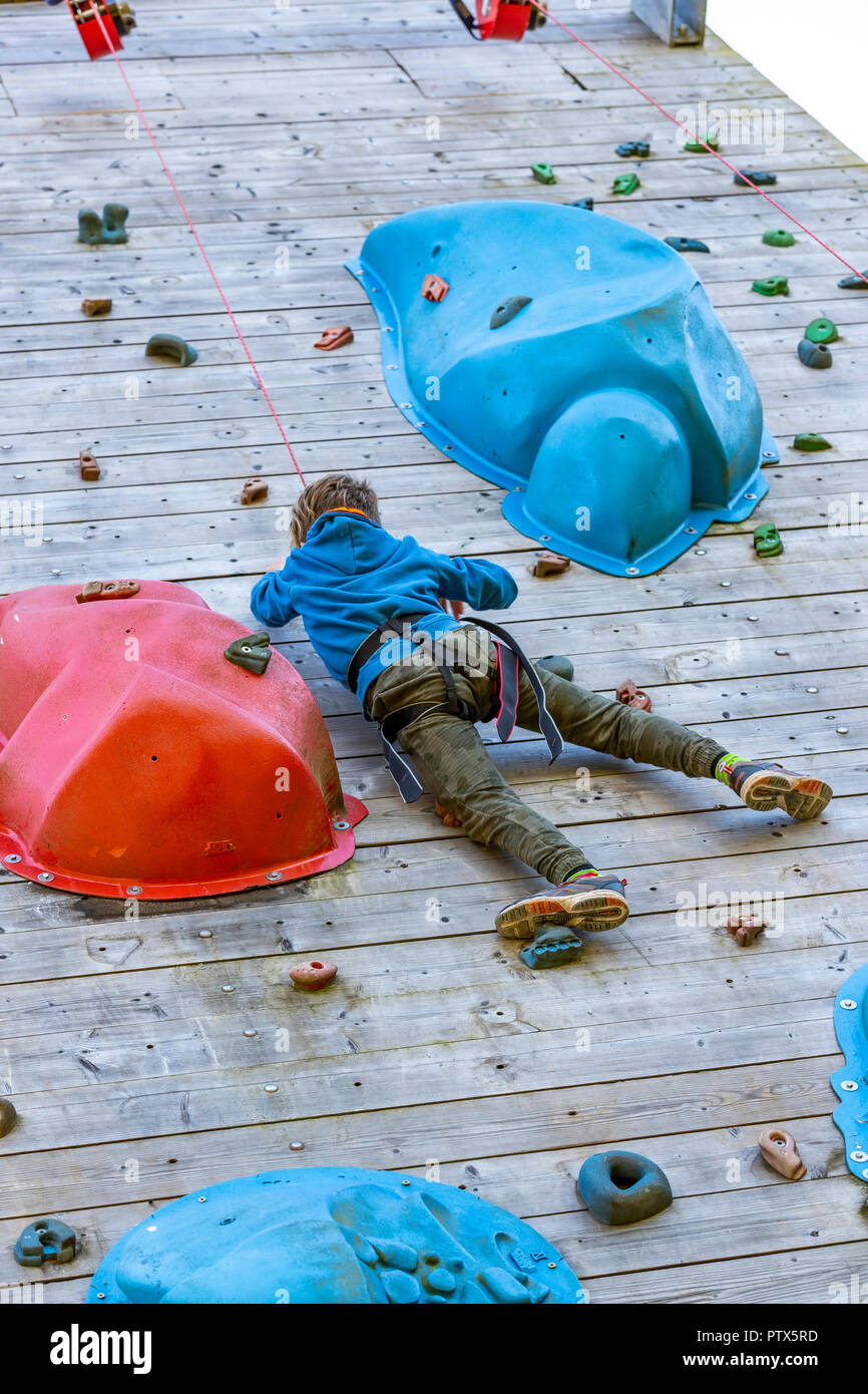 Climbing Tower. Forest of Dean Adventure, Beechenhurst, Gloucestershire